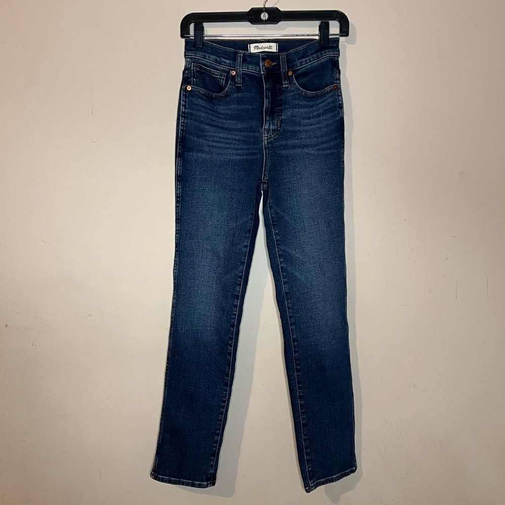 Madewell Stovepipe Straight Jeans - Picture 2 of 7